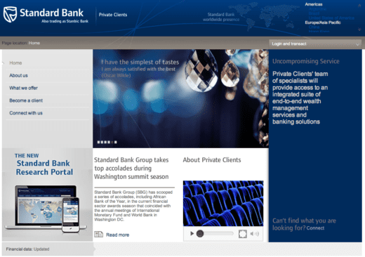 Standard Bank Private Banking